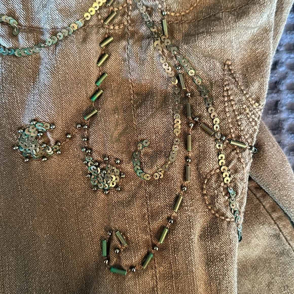 Coldwater Creek Cargo Pants with embellishments, 16P - Picture 8 of 8